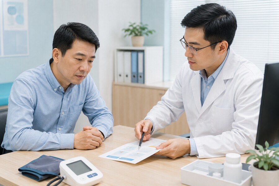成年男性向醫療專業人員諮詢用藥安全.jpg